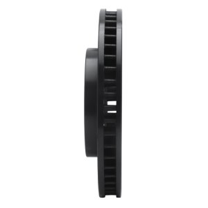 Buick LeSabre Brake Rotor (1) - Front Left - R1 Concepts - Drilled & Slotted - Black - `97-`05
